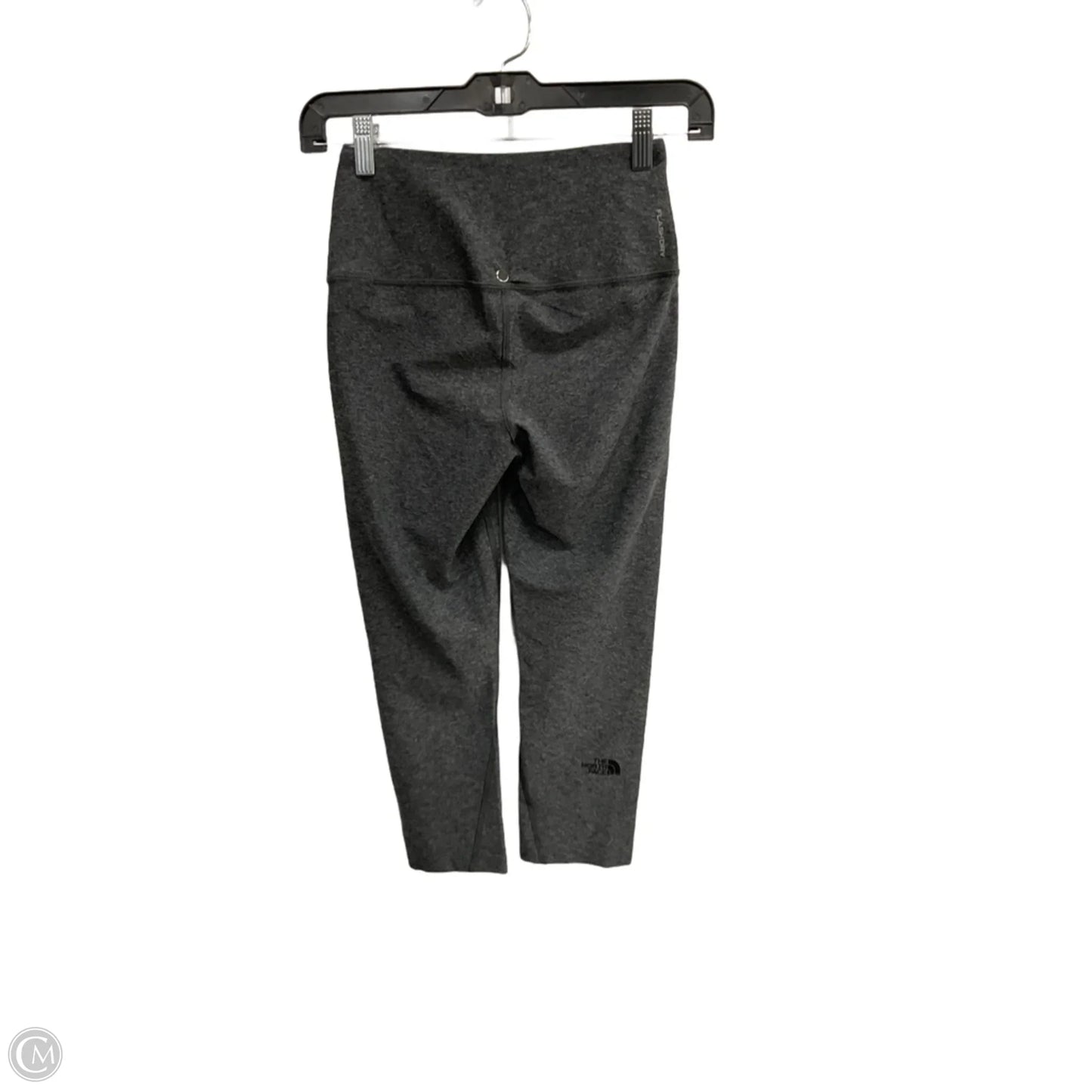 Athletic Leggings Capris By The North Face In Grey, Size: S