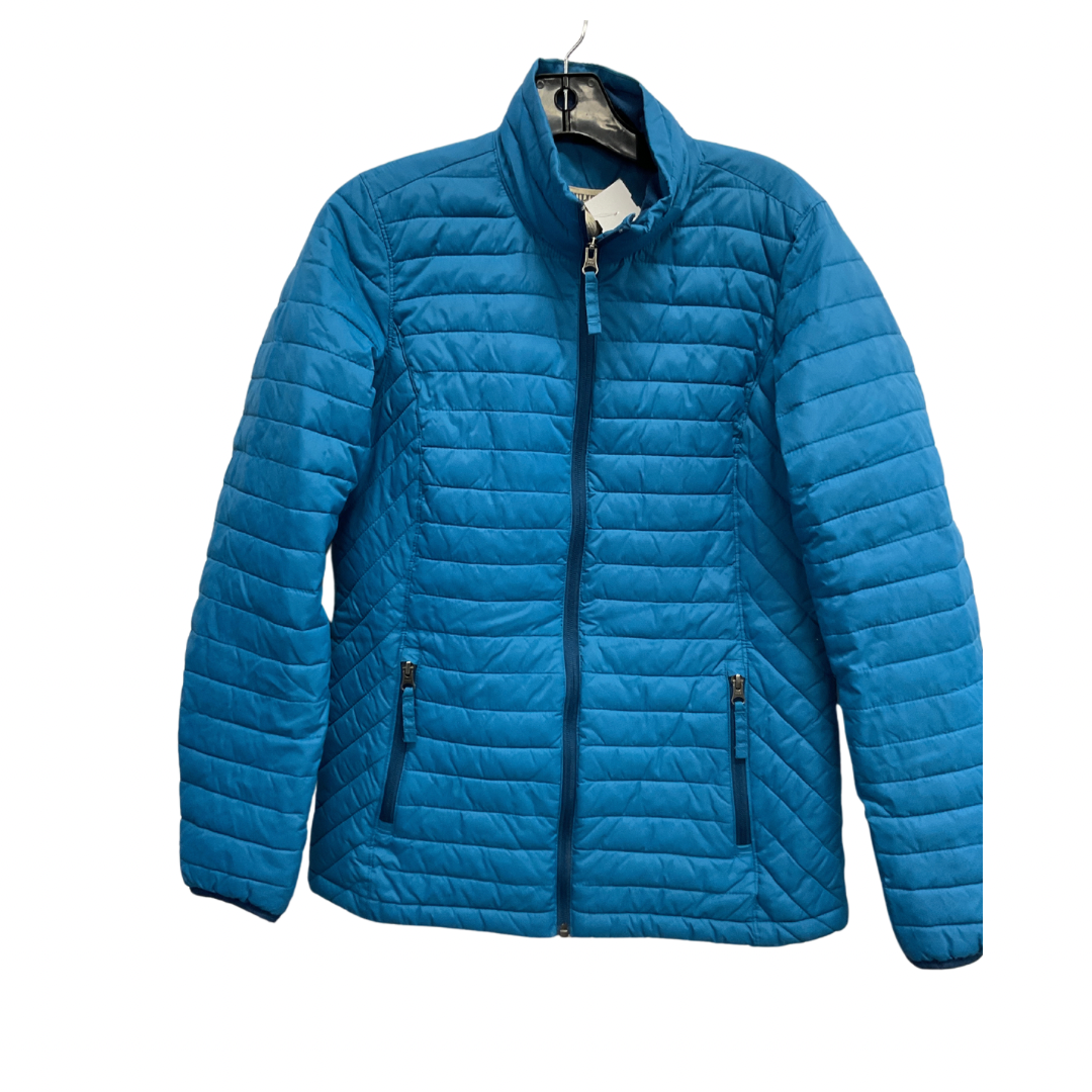 Coat Puffer & Quilted By Duluth Trading In Blue, Size: Xs