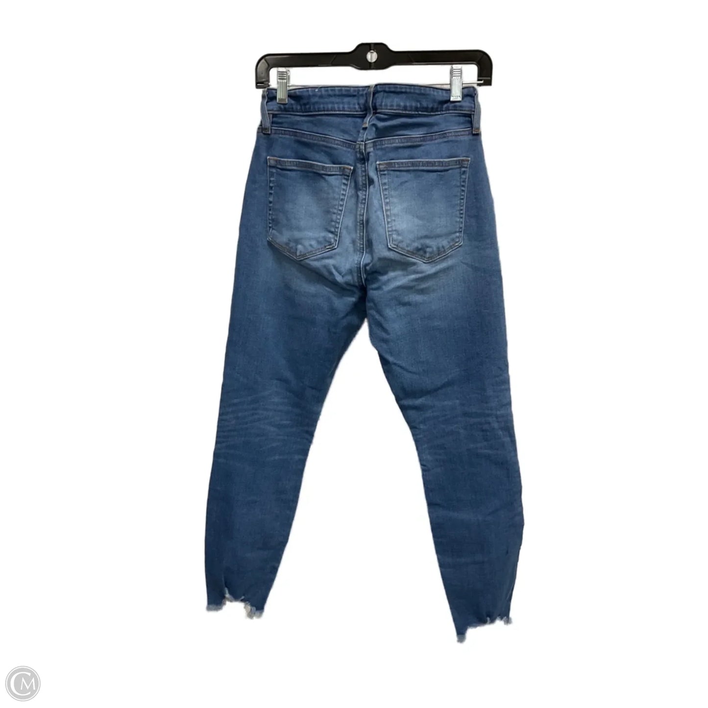 Jeans Cropped By Loft In Blue, Size: 4