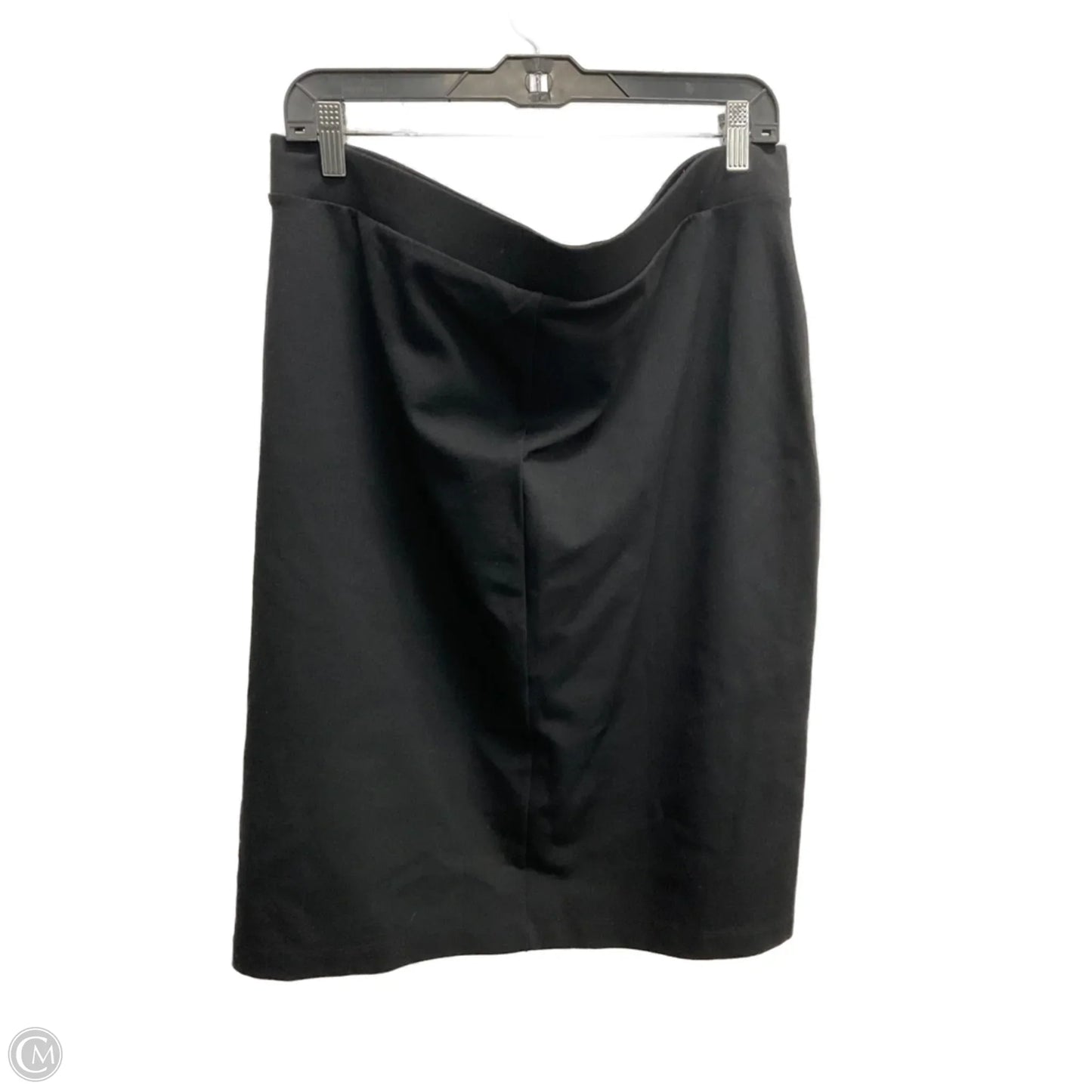Skirt Midi By Liz Claiborne In Black, Size: Xxl