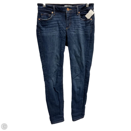 Jeans Cropped By Loft In Blue, Size: 0