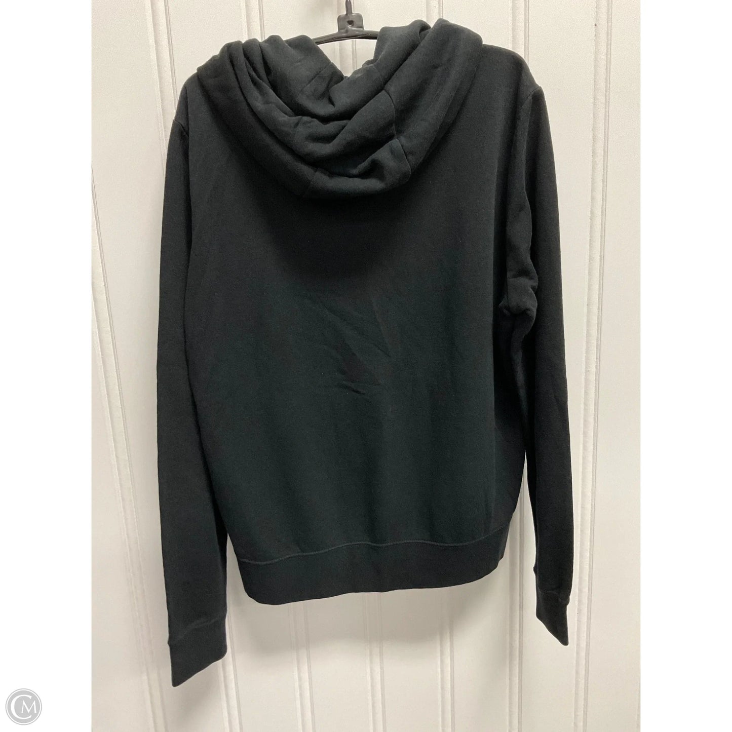 Sweatshirt Hoodie By Nike In Black, Size: M