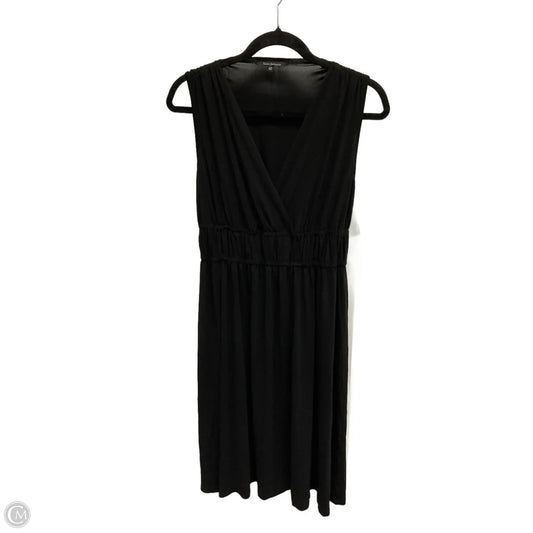 Dress Casual Midi By Clothes Mentor In Black, Size: L