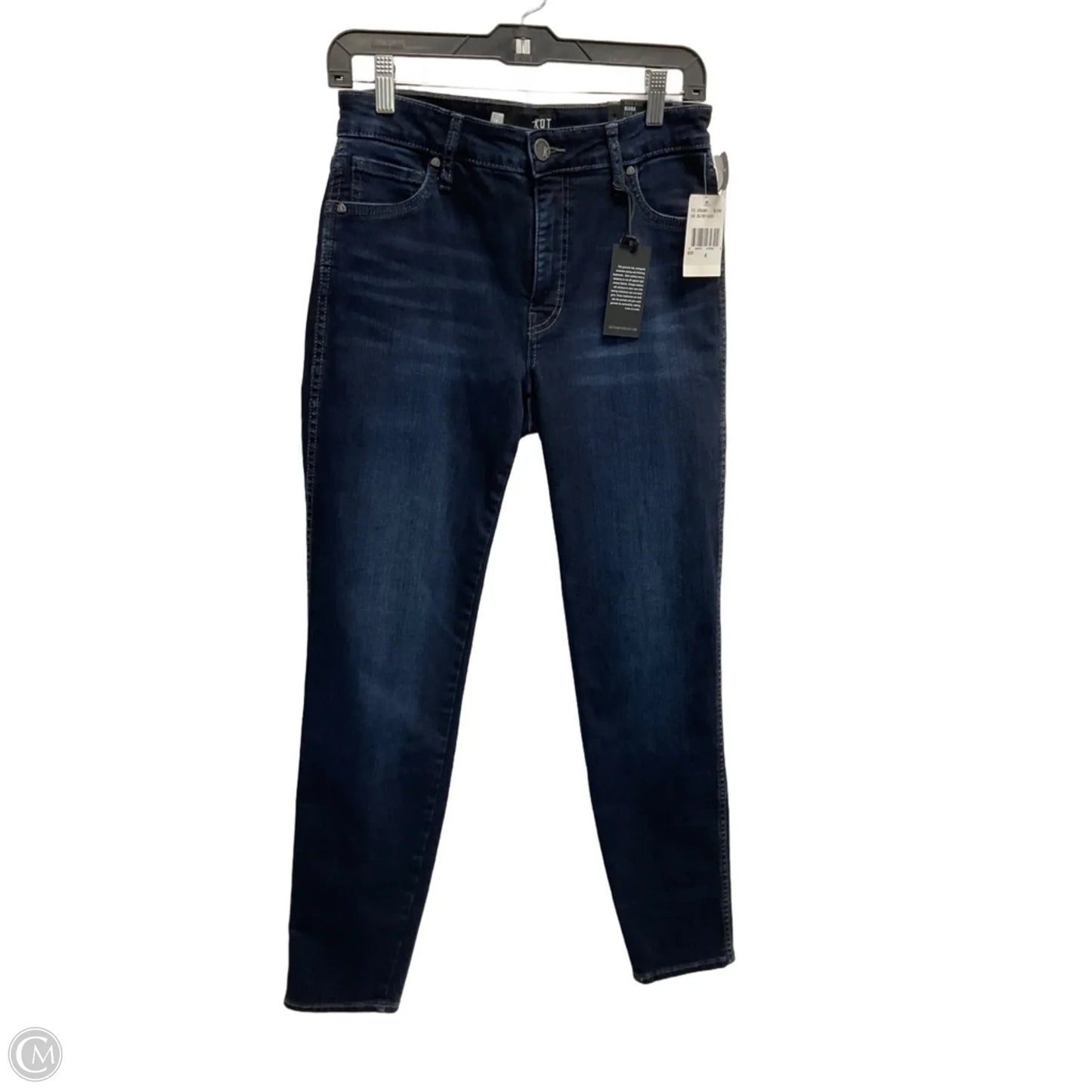 Jeans Skinny By Kut In Blue, Size: 4