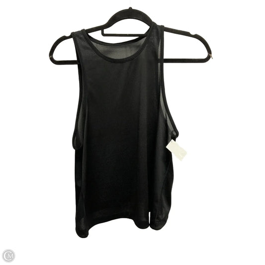 Athletic Tank Top By Lululemon In Black, Size: S