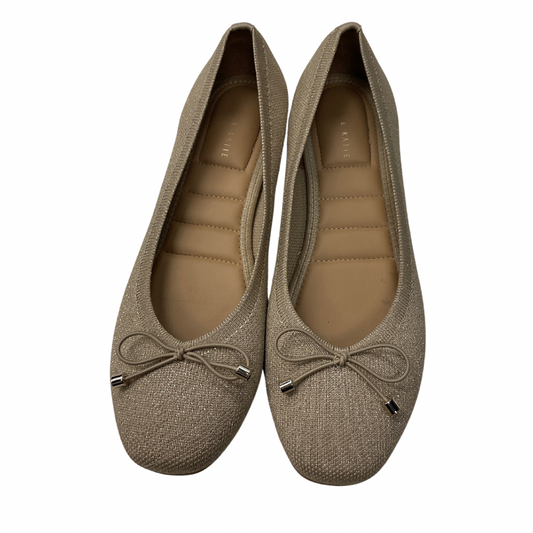 Shoes Flats By Kelly And Katie In Gold, Size: 9.5