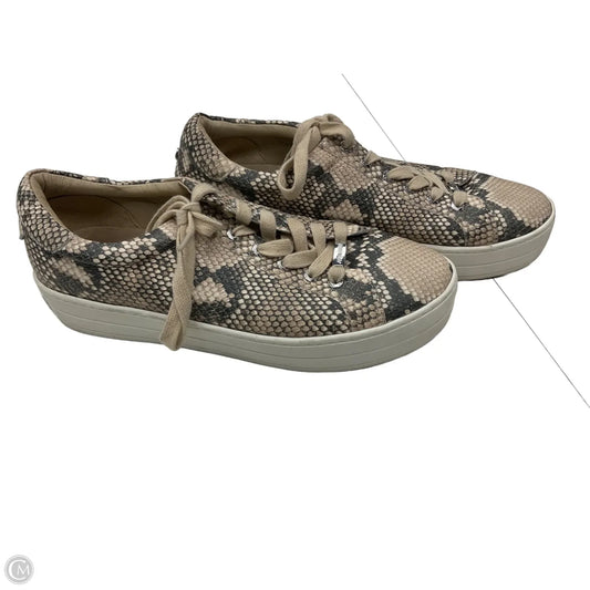 Shoes Athletic By J Slides In Animal Print, Size: 10