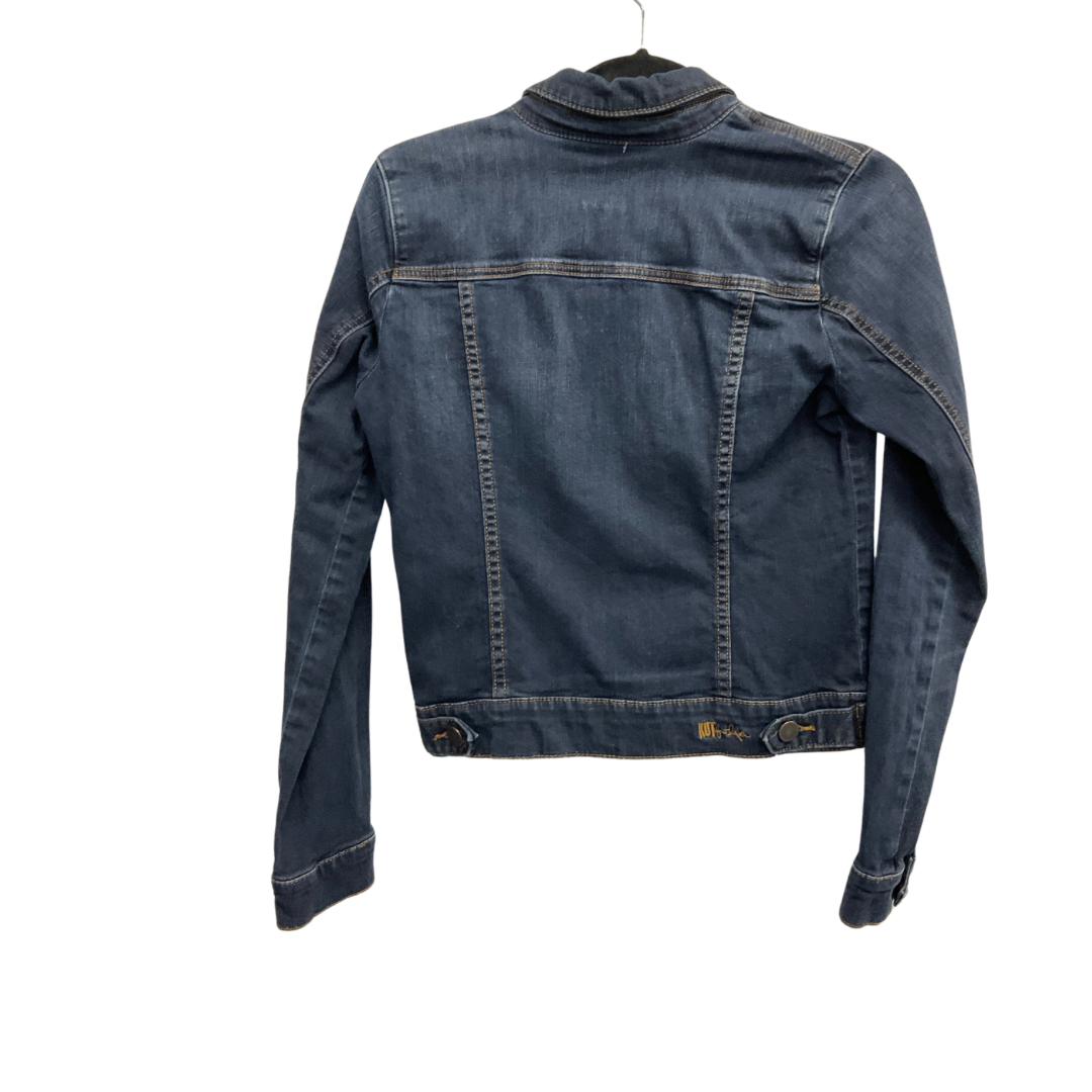 Jacket Denim By Kut In Blue, Size: Xs