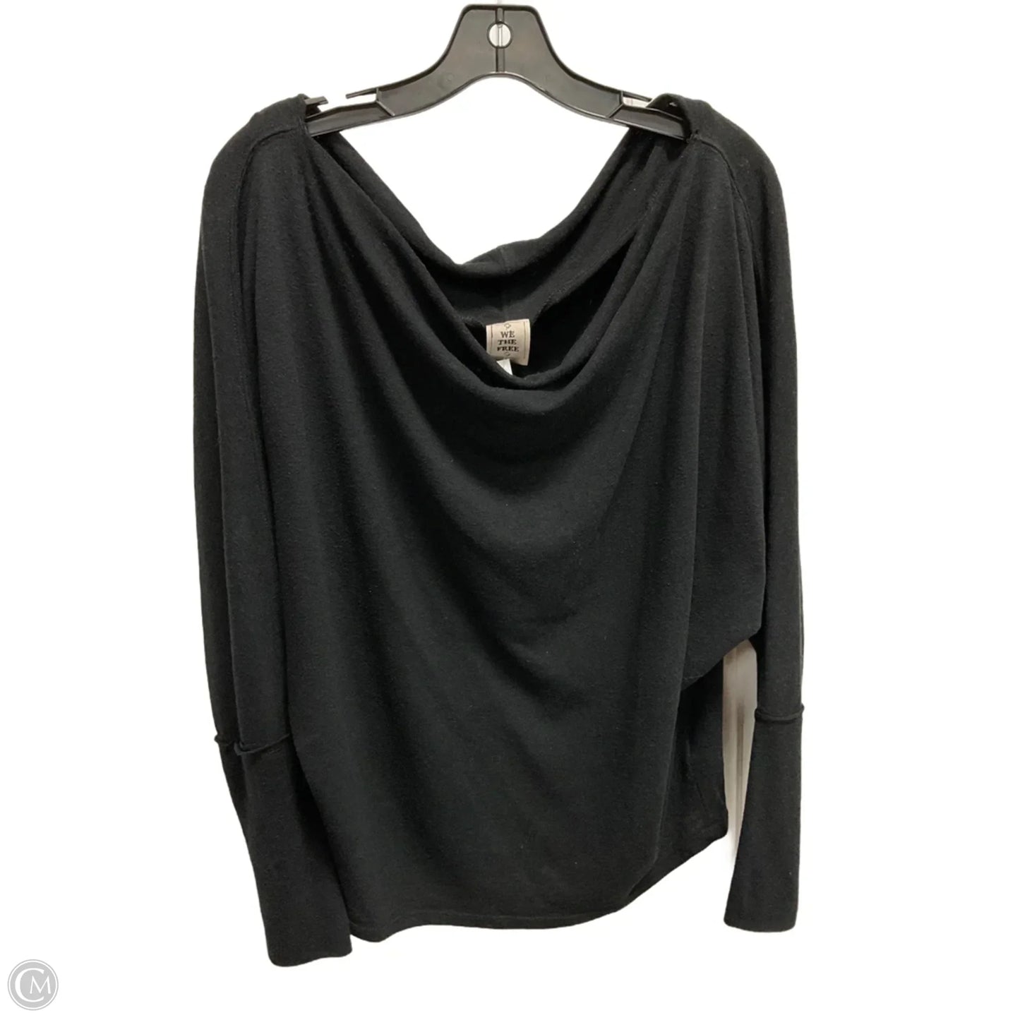 Top Long Sleeve By We The Free In Black, Size: L