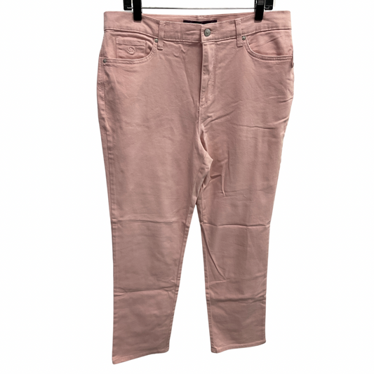 Jeans Cropped By Gloria Vanderbilt In Pink, Size: 14