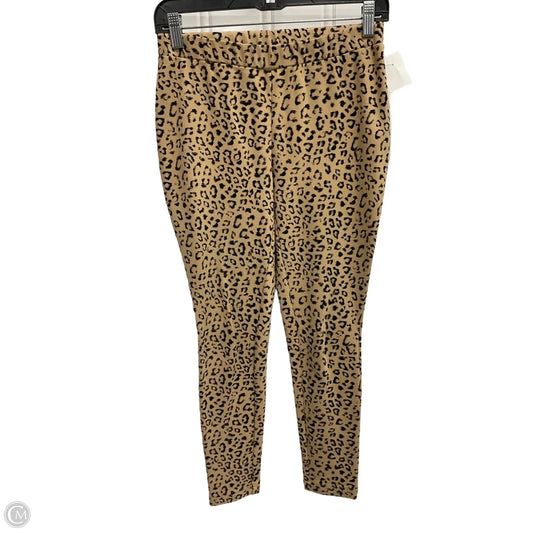 Pants Leggings By Chicos In Animal Print, Size: Xs