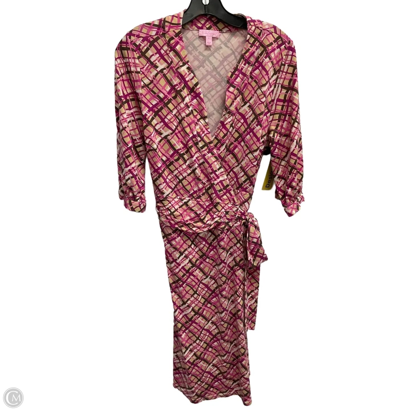 Dress Designer By Lilly Pulitzer In Pink, Size: L