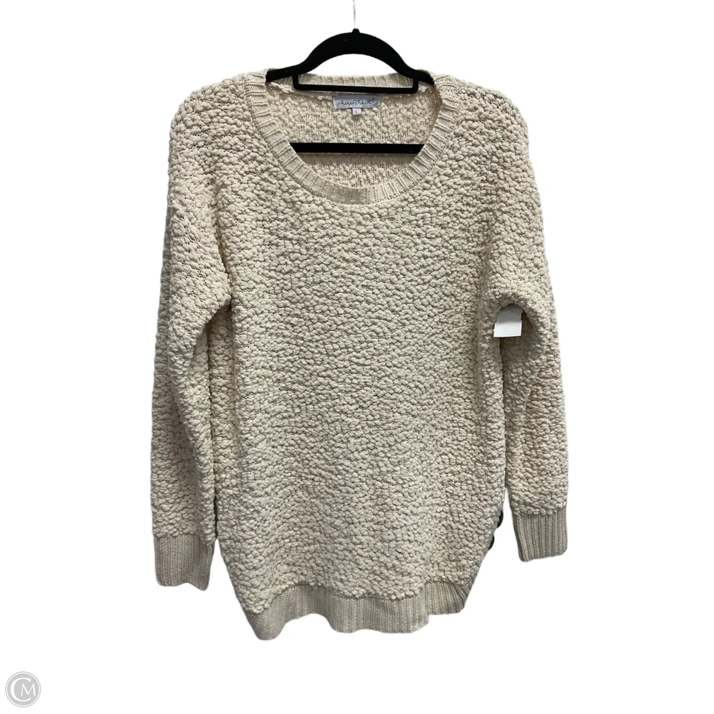 Sweater By Keren Hart In Beige, Size: L