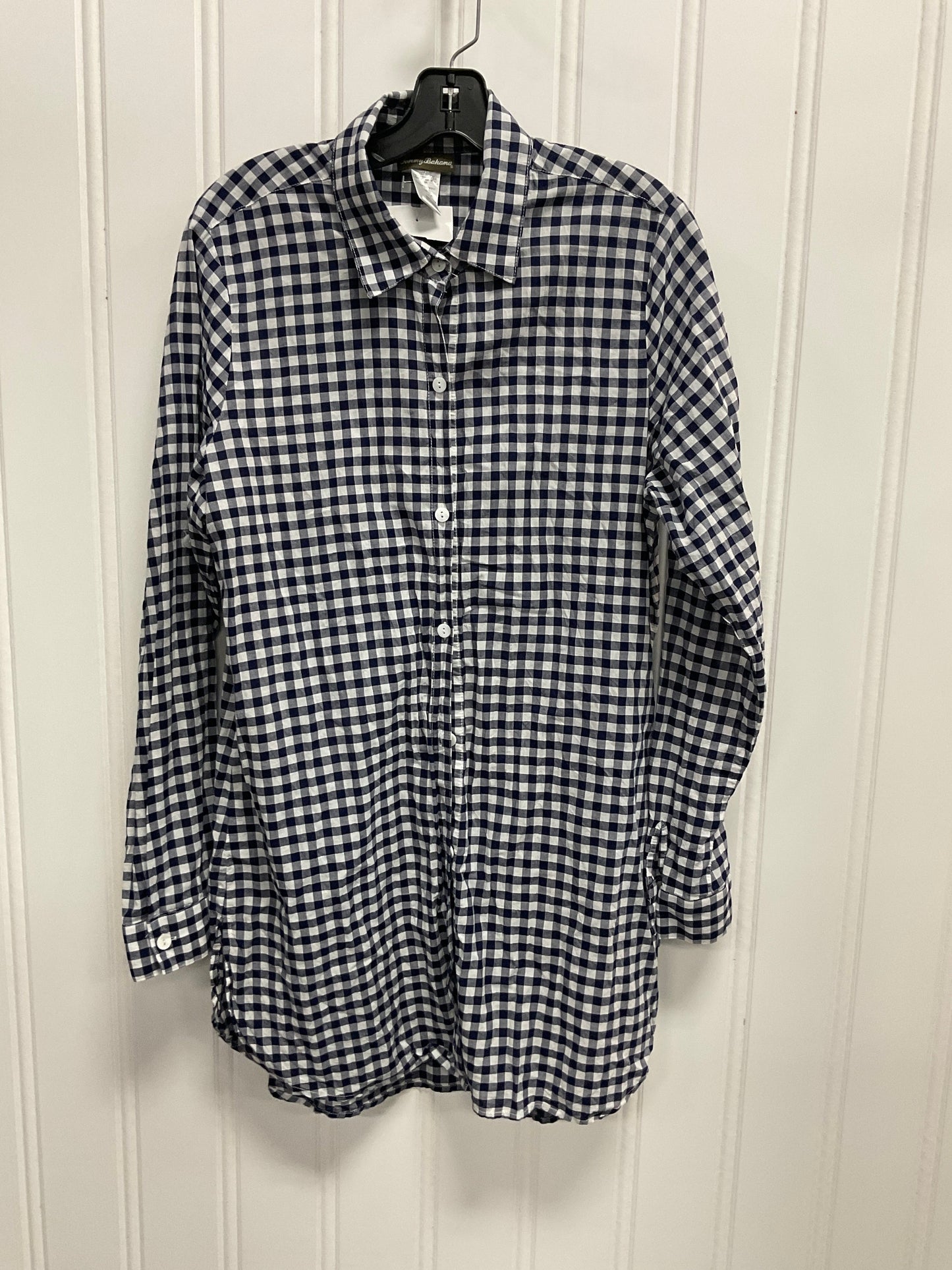 Dress Casual Short By Tommy Bahama In Plaid Pattern, Size: L