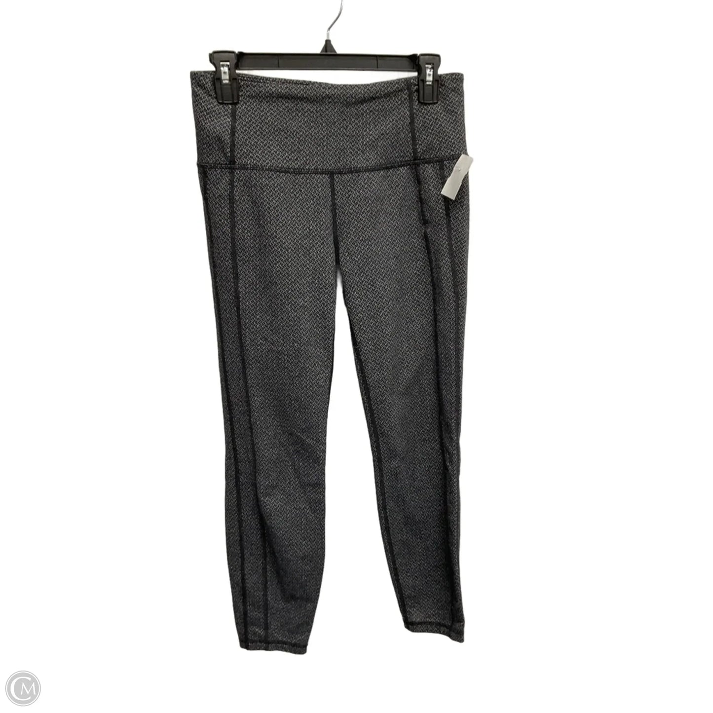 Athletic Leggings By Athleta In Grey, Size: M