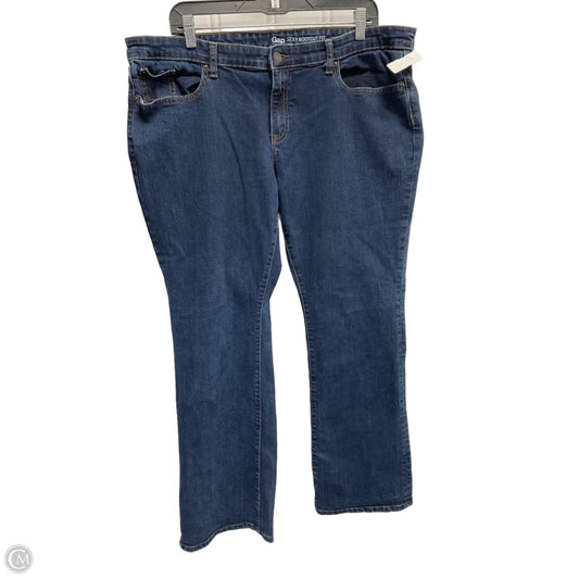 Jeans Boot Cut By Gap In Blue, Size: 18