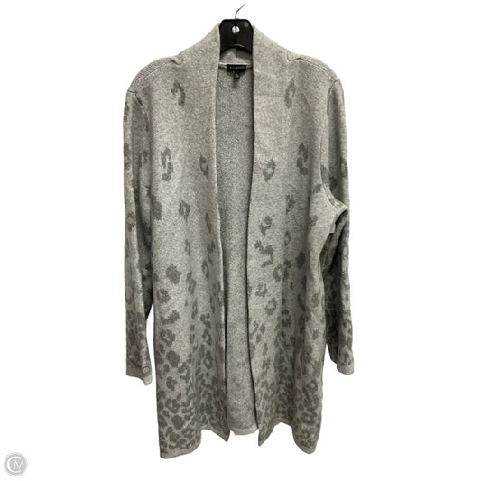 Cardigan By Talbots In Animal Print, Size: Xl