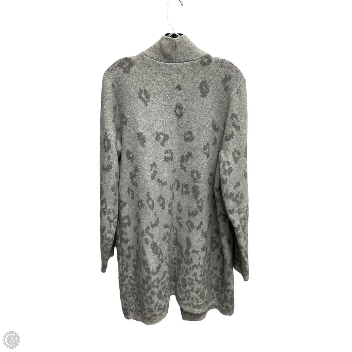 Cardigan By Talbots In Animal Print, Size: Xl