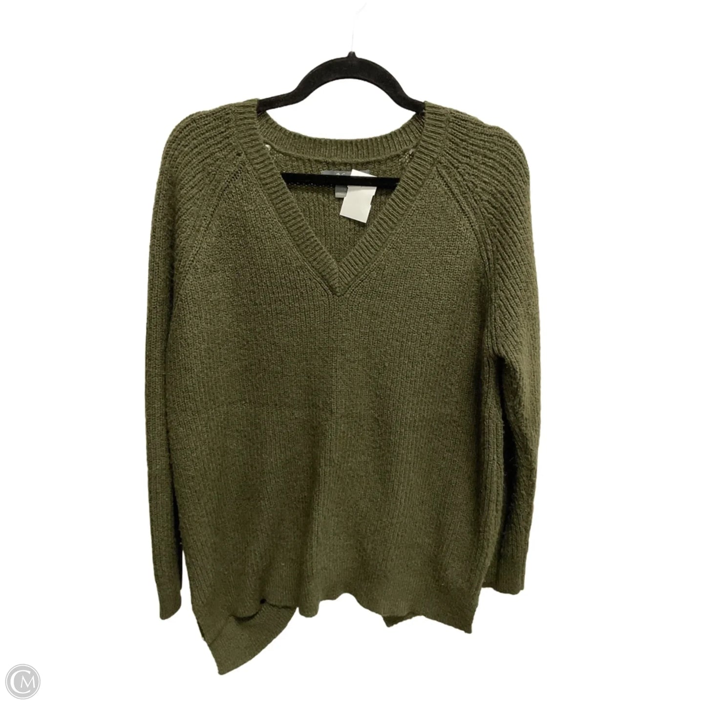 Sweater By Natural Reflections In Green, Size: L