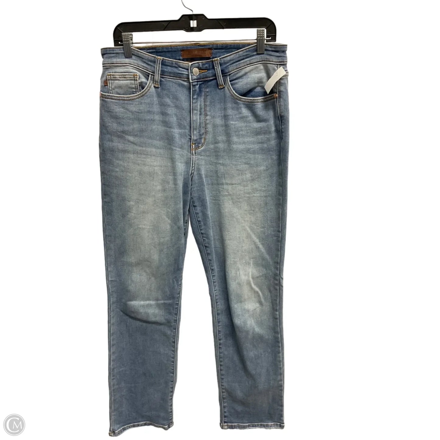 Jeans Straight By Judy Blue In Blue, Size: 10
