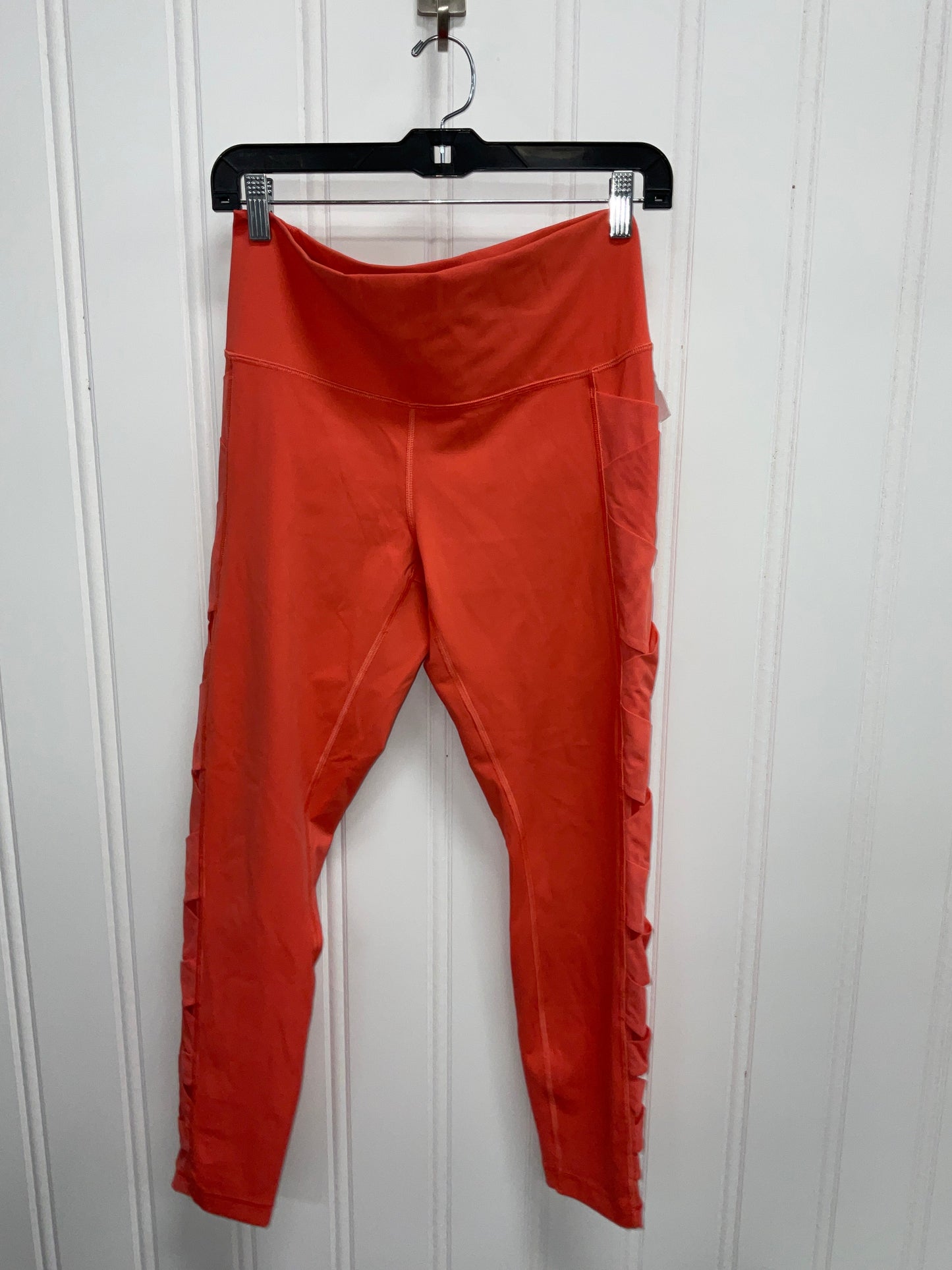 Athletic Leggings By Lululemon In Orange, Size: S