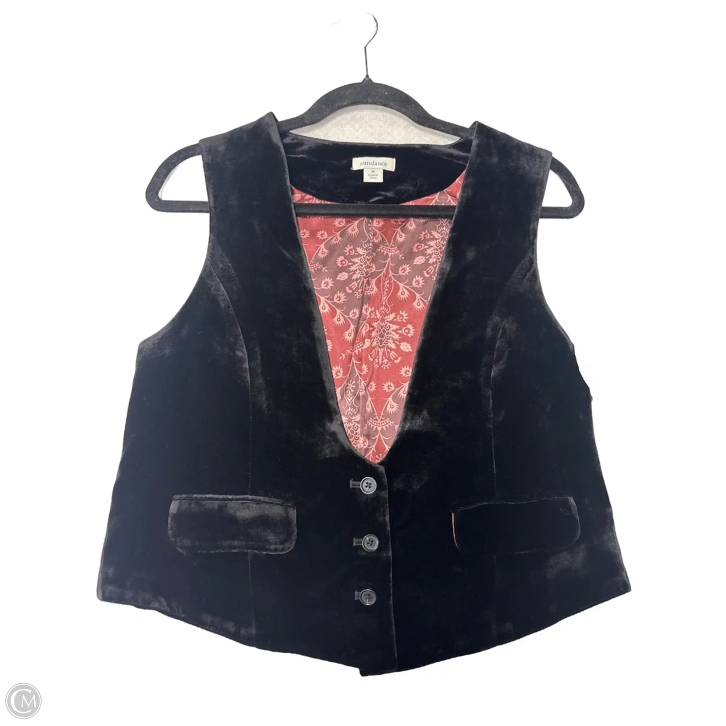 Vest Other By Sundance In Black, Size: M