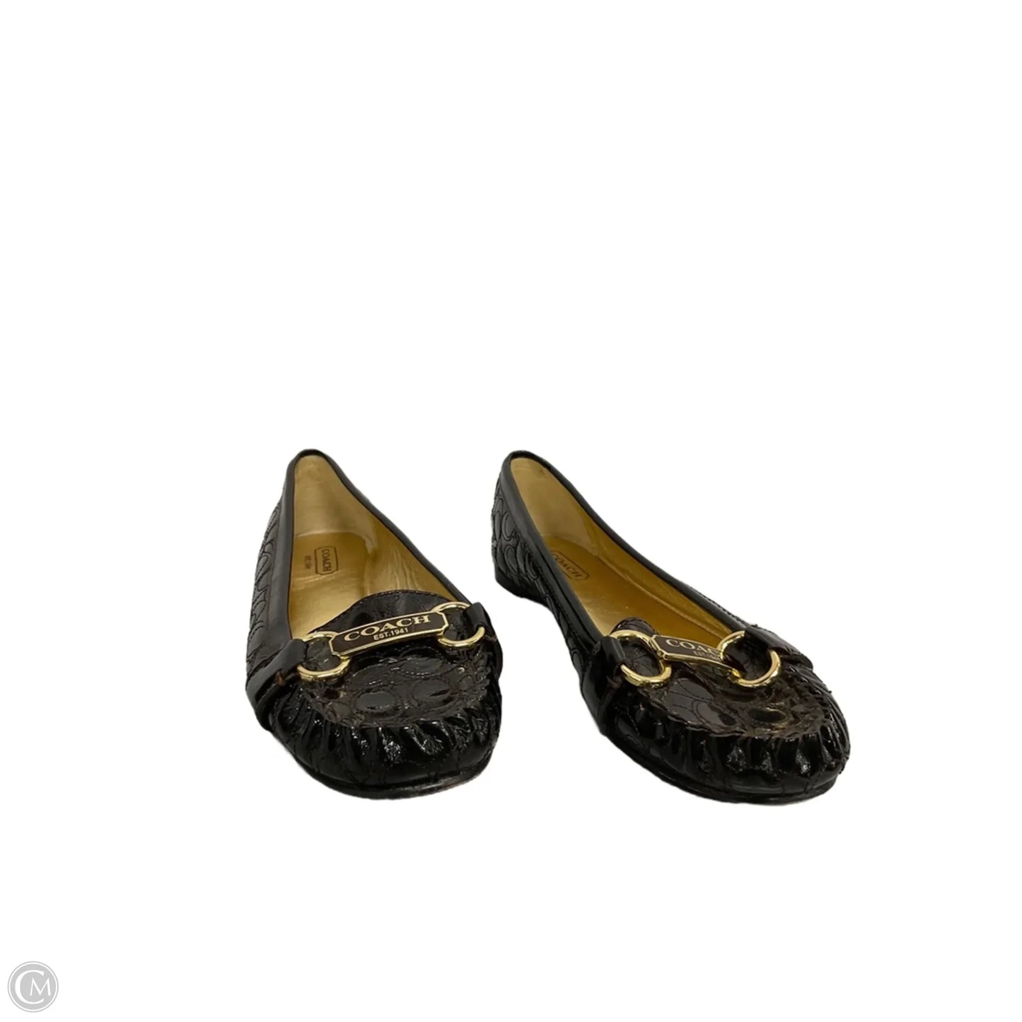 Shoes Designer By Coach In Brown, Size: 7.5