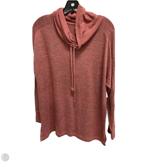 Sweater By Chicos In Peach, Size: M