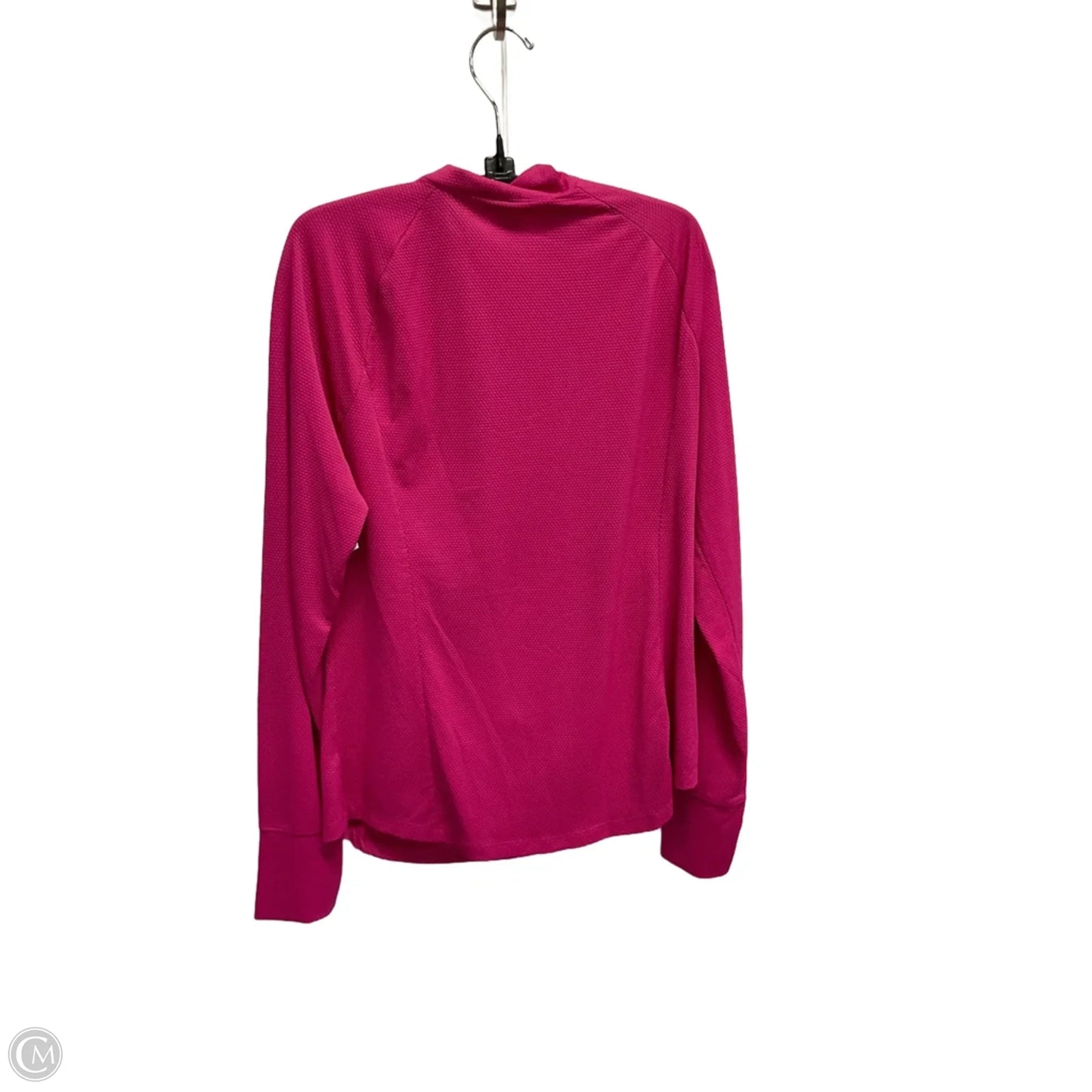 Athletic Top Long Sleeve Collar By Tommy Bahama In Pink, Size: Xl