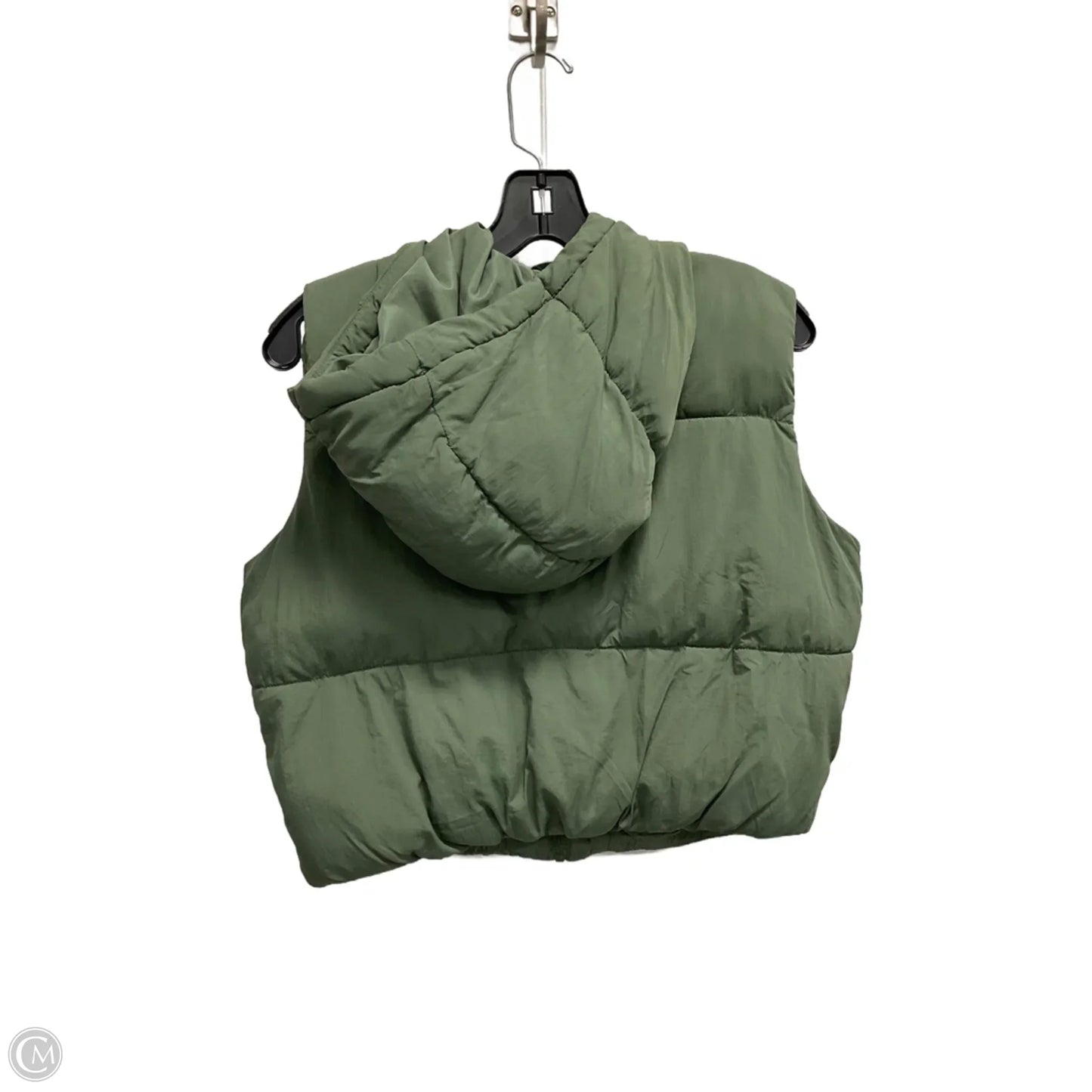 Vest Puffer & Quilted By Love Tree In Green, Size: S