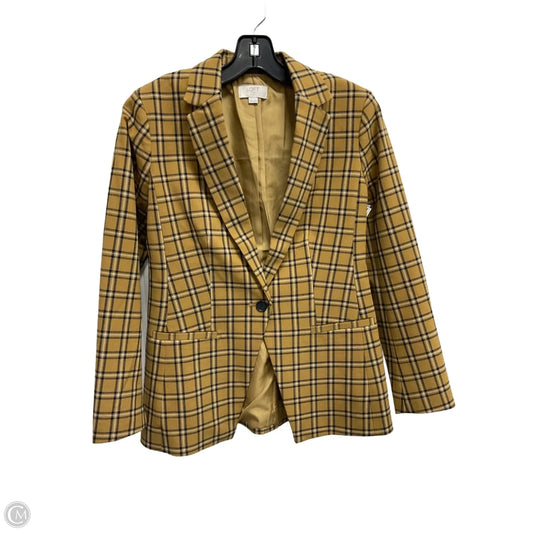 Blazer By Loft In Plaid Pattern, Size: Xsp