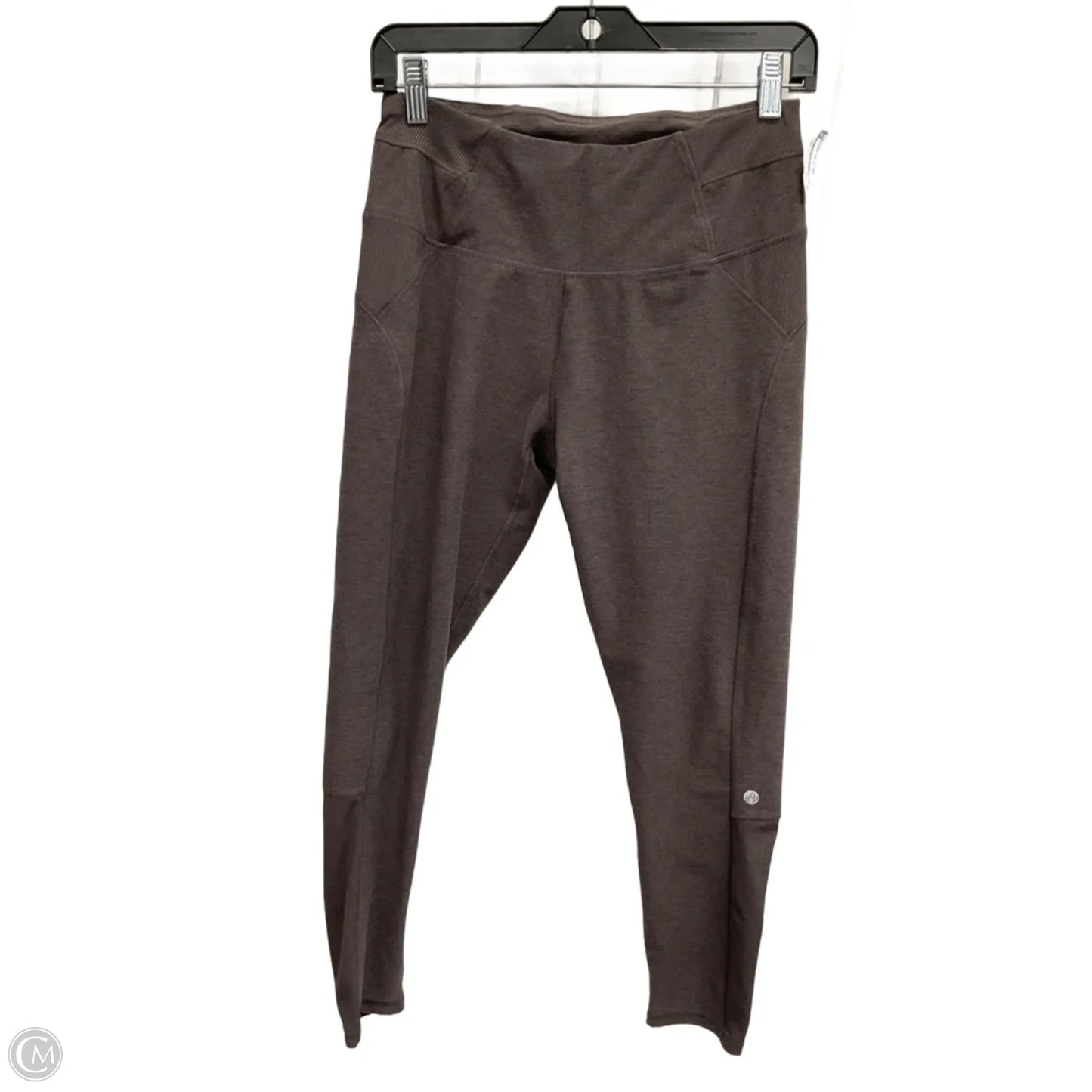 Athletic Leggings By Apana In Brown, Size: M