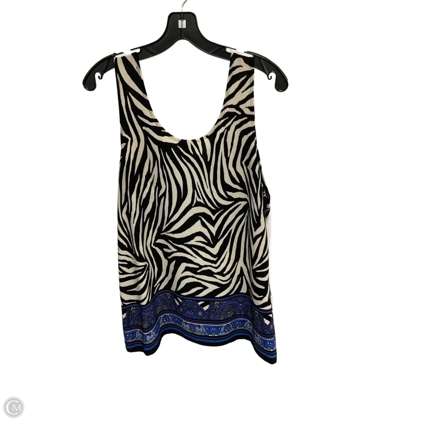 Tank Top By Chicos In Animal Print, Size: L