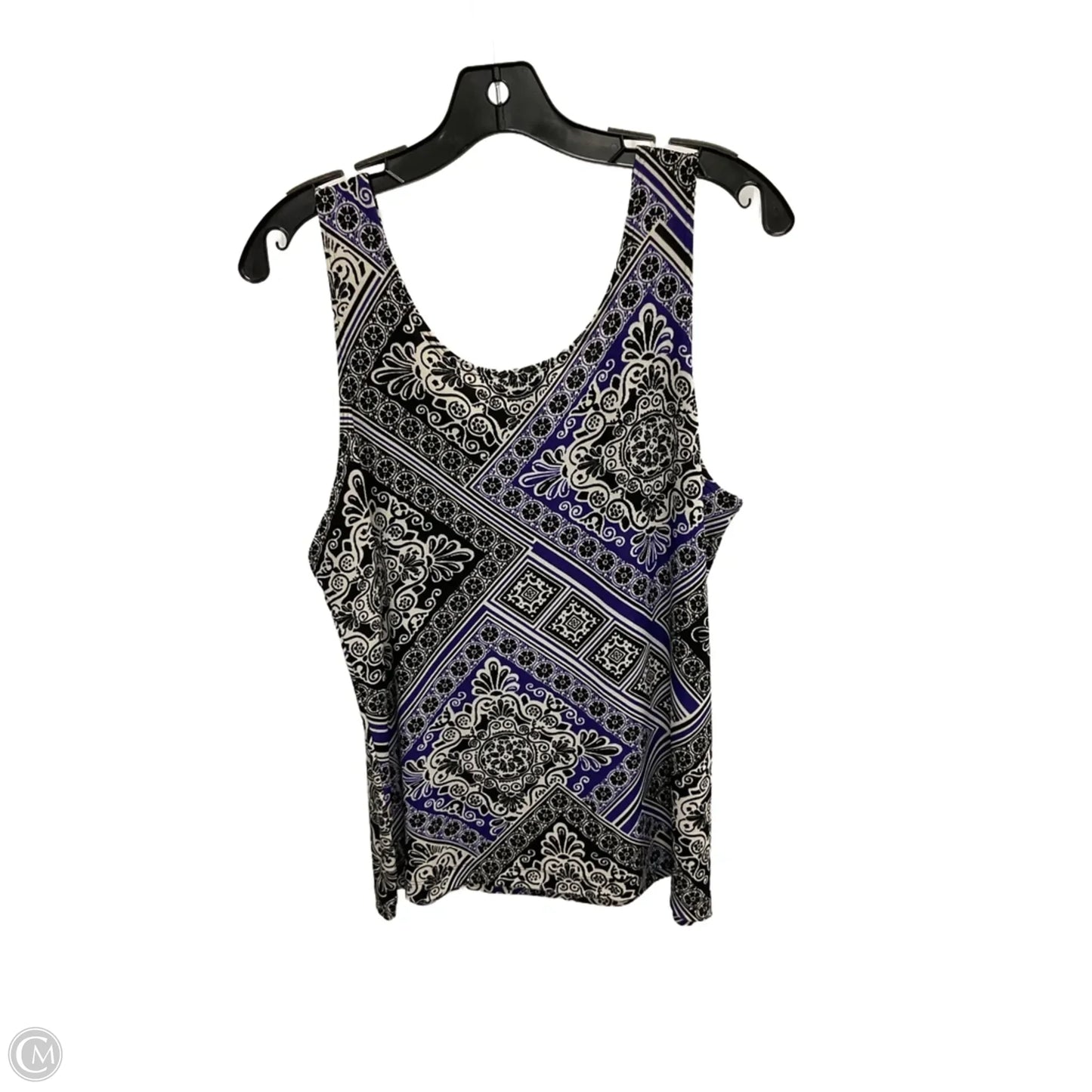 Tank Top By Chicos In Black, Size: L