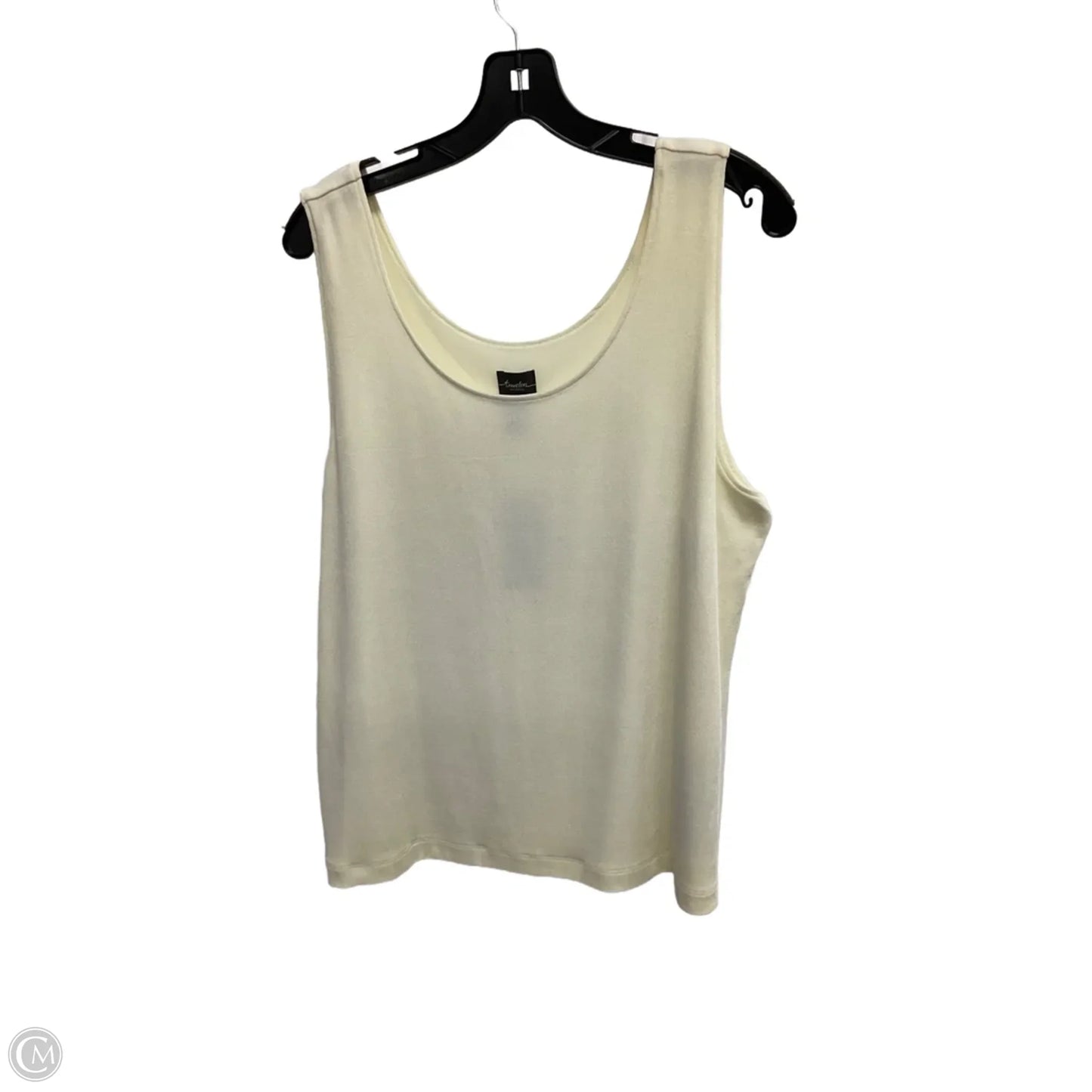Tank Top By Chicos In Cream, Size: Xl