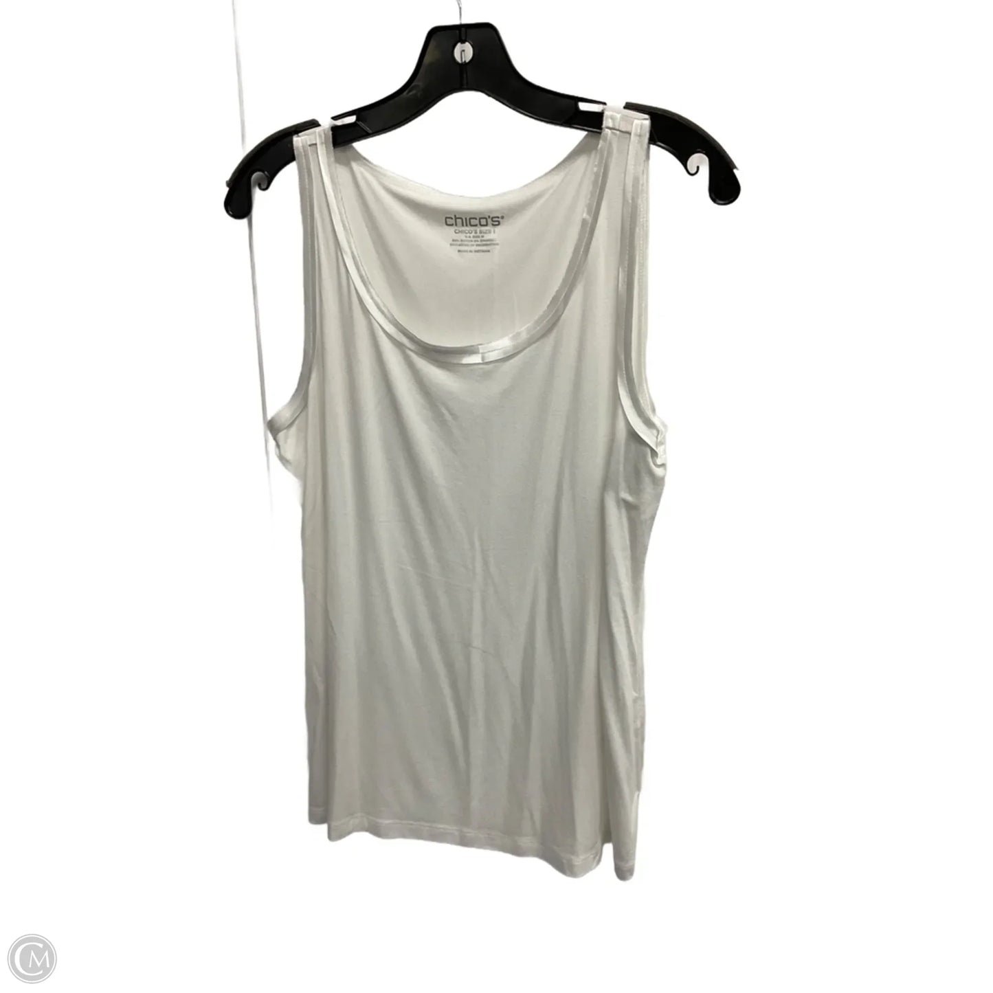 Tank Top By Chicos In White, Size: M