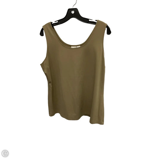 Tank Top By Chicos In Beige, Size: Xl