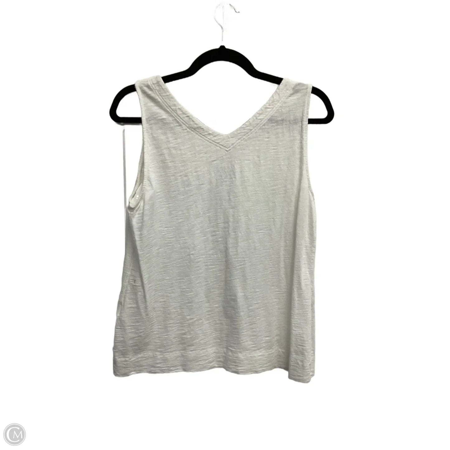 Tank Top By Chicos In White, Size: M