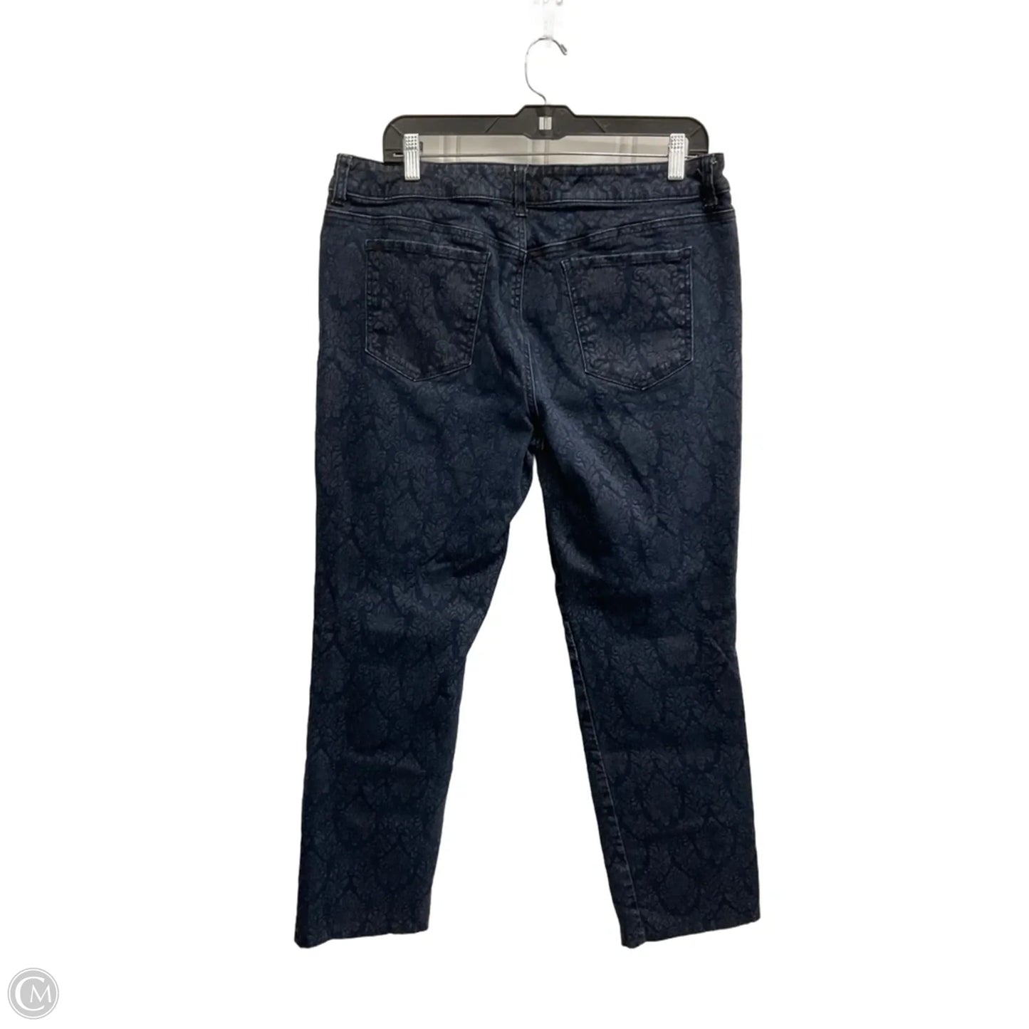 Jeans Cropped By Chicos In Blue, Size: Xl