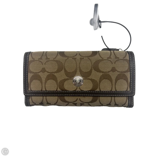 Wallet Designer By Coach, Size: Large