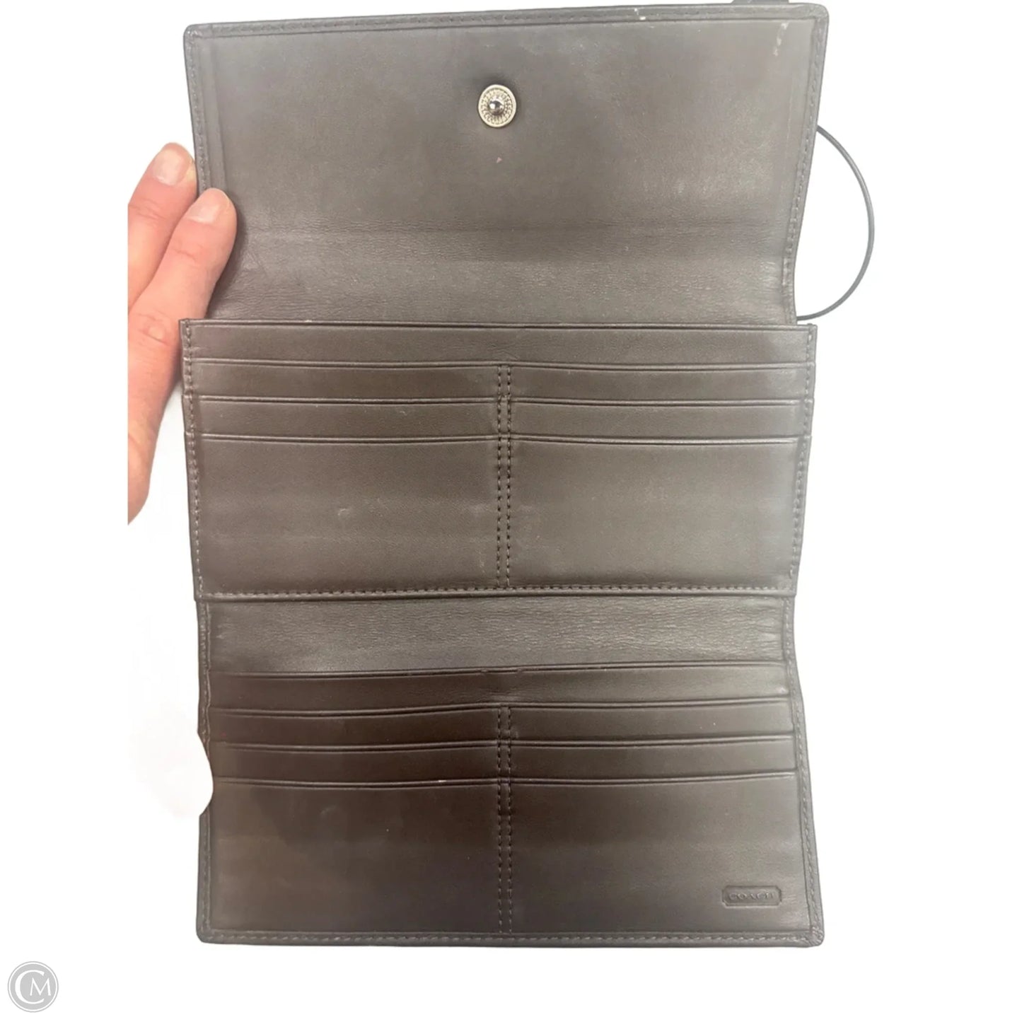 Wallet Designer By Coach, Size: Large