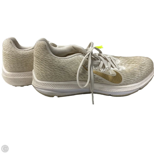 Shoes Athletic By Nike In Gold, Size: 7.5