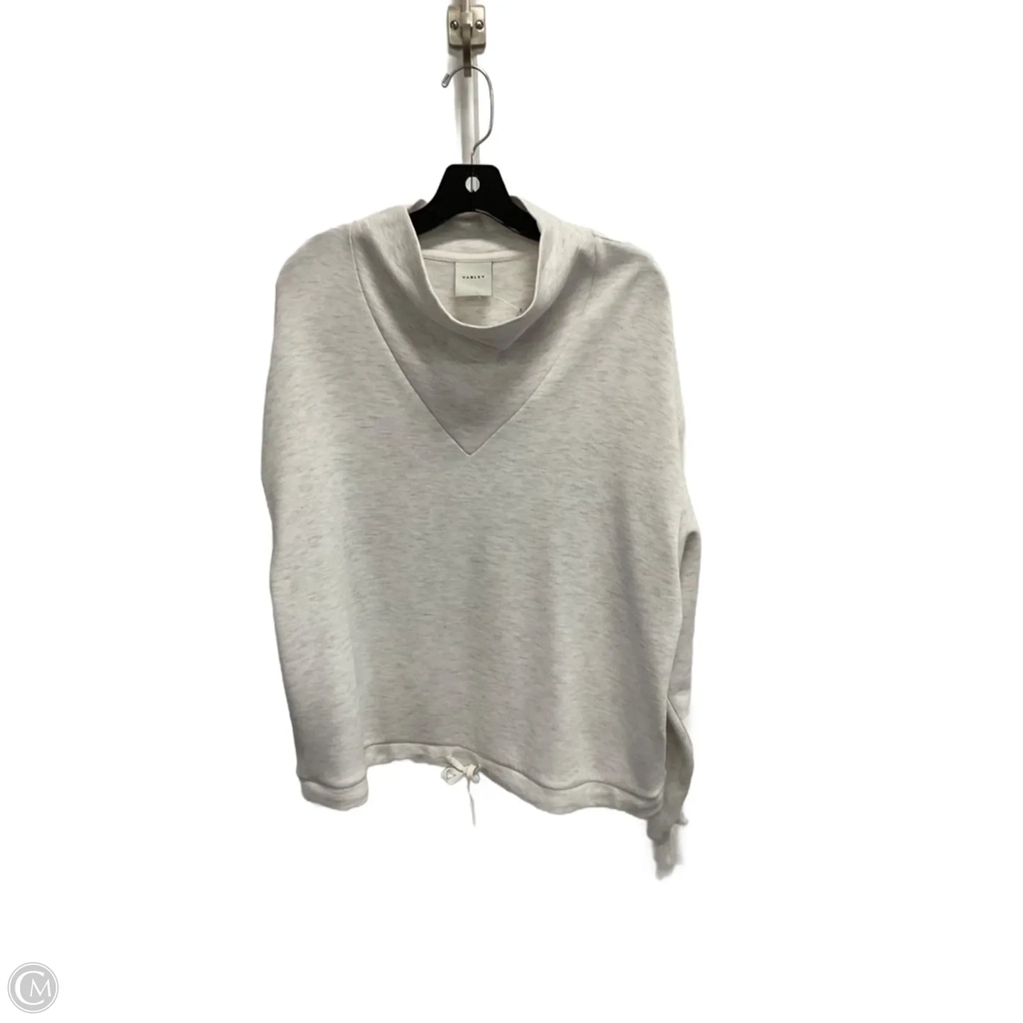 Sweatshirt Collar By Varley In Cream, Size: Xl