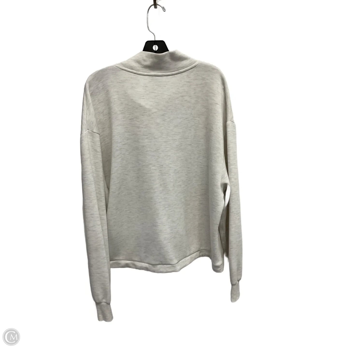Sweatshirt Collar By Varley In Cream, Size: Xl