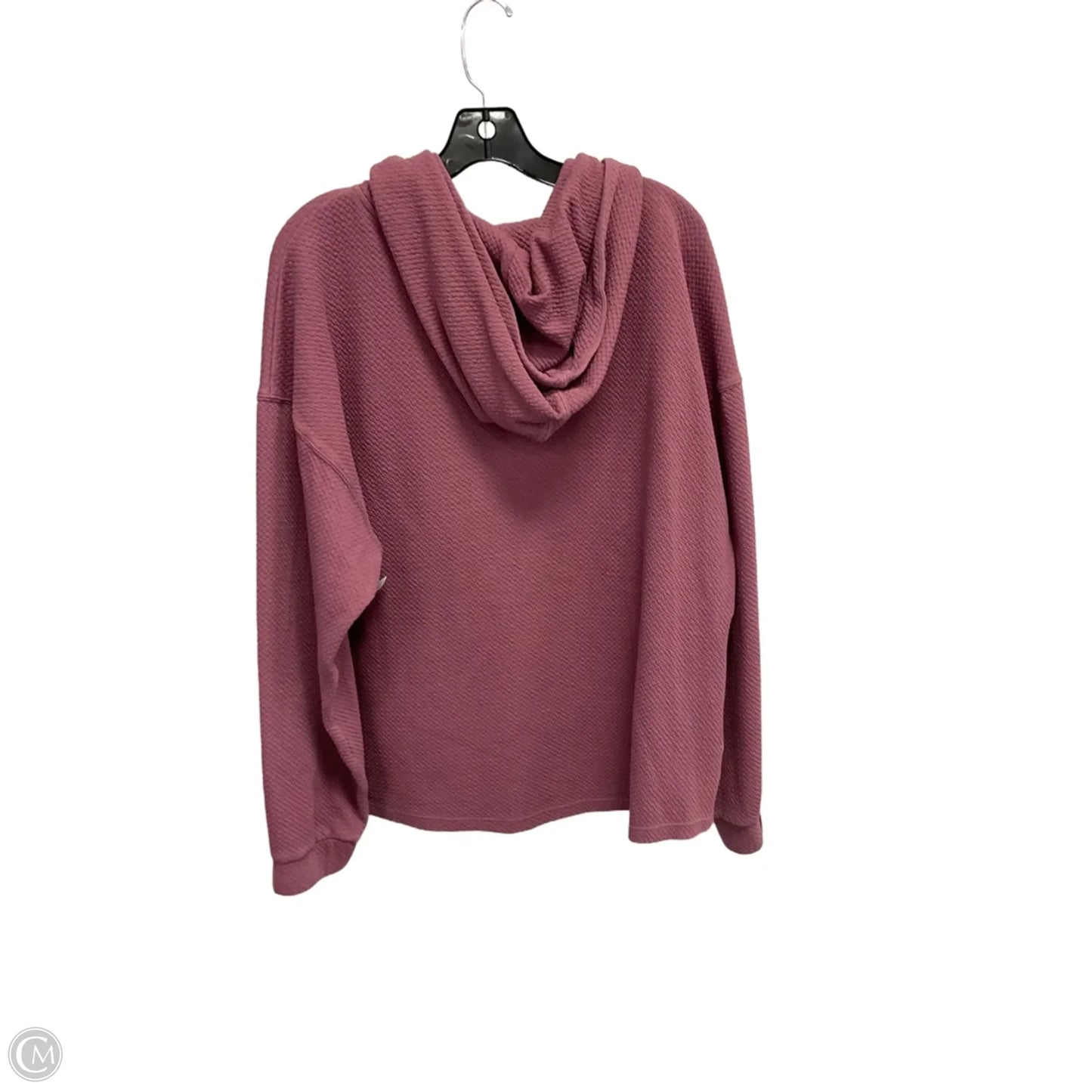 Sweatshirt Collar By Clothes Mentor In Pink, Size: Xl