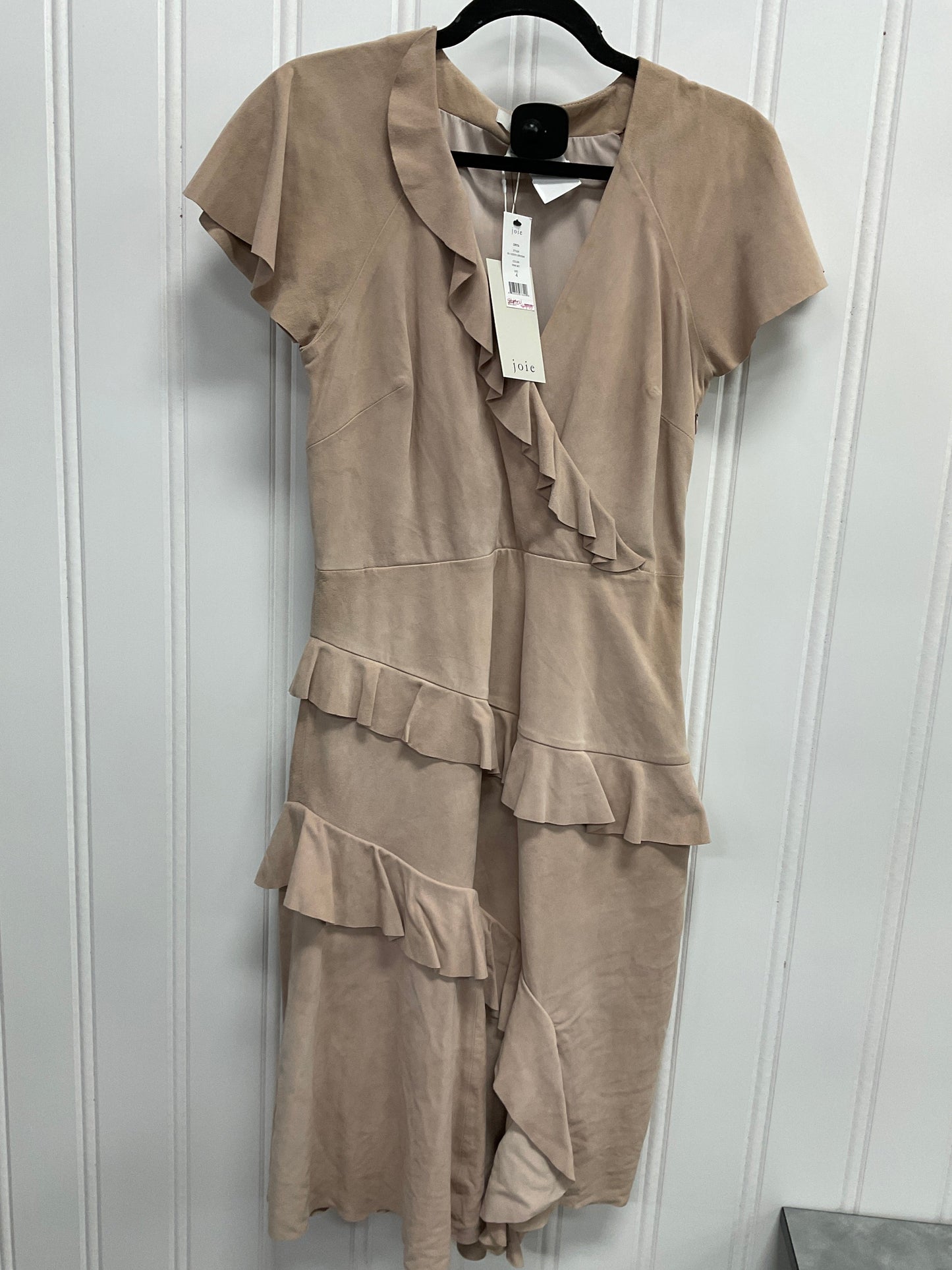 Dress Party Midi By Joie In Beige, Size: 4