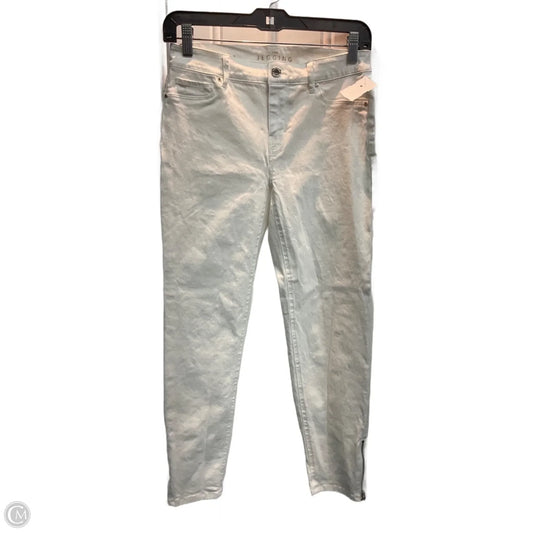Jeans Cropped By White House Black Market In Cream, Size: 2