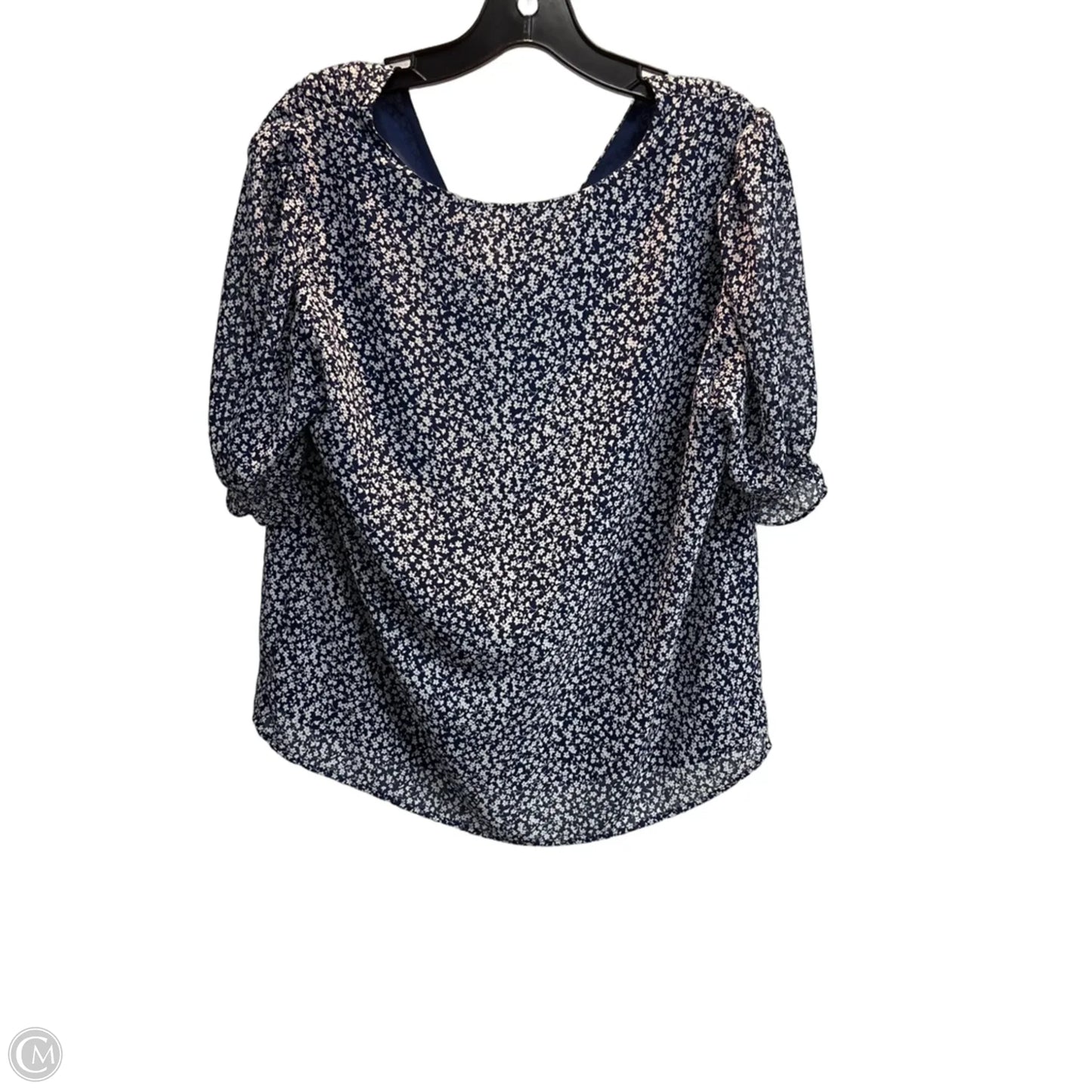 Top Short Sleeve By J. Crew In Floral Print, Size: S
