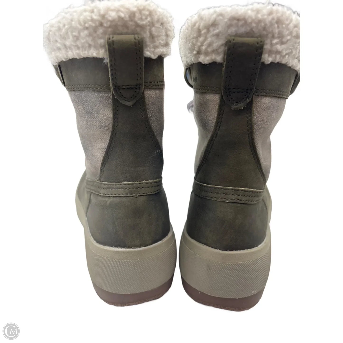 Boots Hiking By Merrell In Green, Size: 8