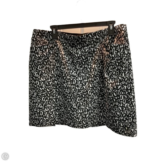 Skort By Chicos In Animal Print, Size: L
